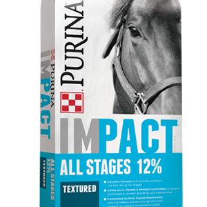 Purina® Impact® All Stages 12% Textured Horse Feed